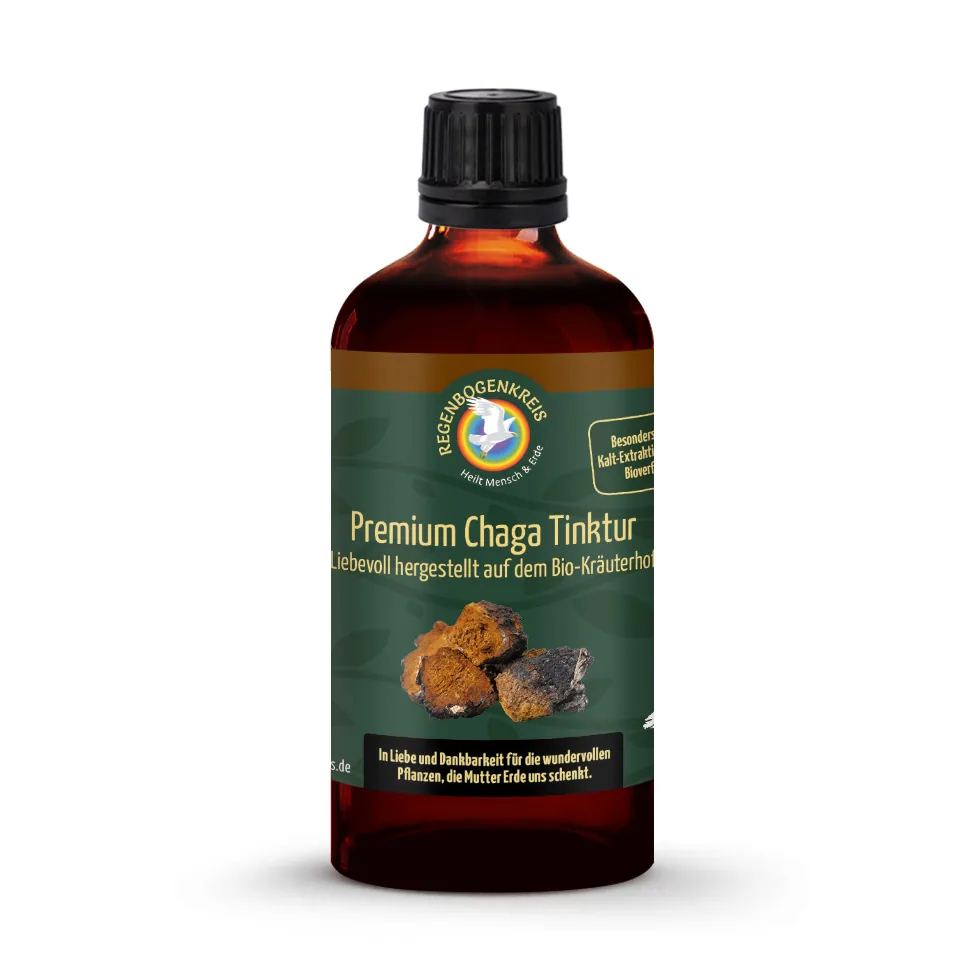 Regenbogenkreis Chaga Tinktur Wildsammlung 100 Ml